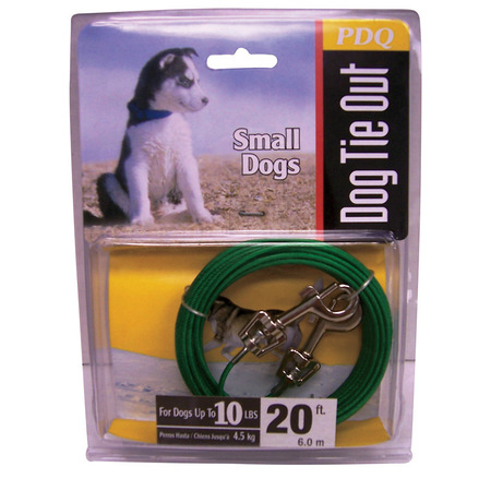 PDQ Puppy Tie Out Cable 20' Q222000099